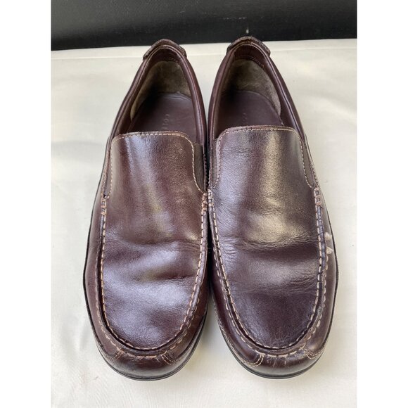 Cole Haan Other - Cole Haan Men's Brown Leather Loafers / Slip on Shoes Size 10W SKU 6001